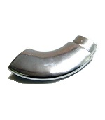 Curva chata Corrimao - Acessorios para corrimao de aluminio